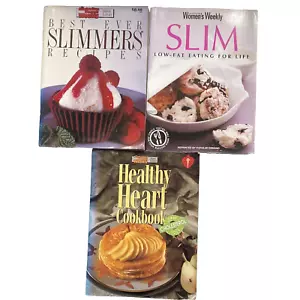 AWW Aust. Women's Weekly VTG Cookbooks x3 Healthy Bundle - Bild 1 von 11