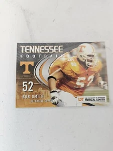 tennessee volunteers tn vols rob smith ut medical center football card - Picture 1 of 2