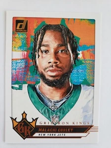 2024 Donruss Football ROOKIE GRIDIRON KINGS No. 9 Malachi Corley - Jets - Picture 1 of 2