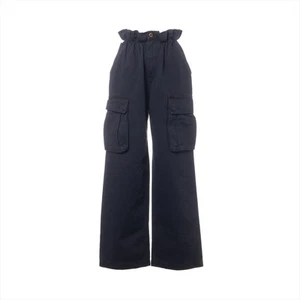 Miu Miu 23 years Cotton Cargo Pants 36 Ladies' Navy Blue  MP1746 - Picture 1 of 6