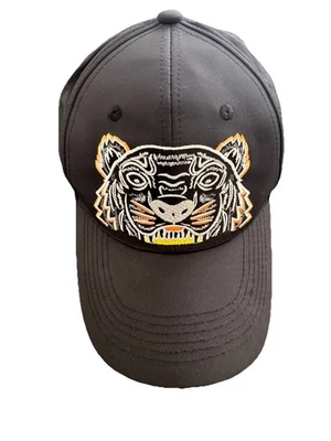 Boné de beisebol KENZO Paris Kampus bordado multi dourado preto tigre - Imagem 1 de 4