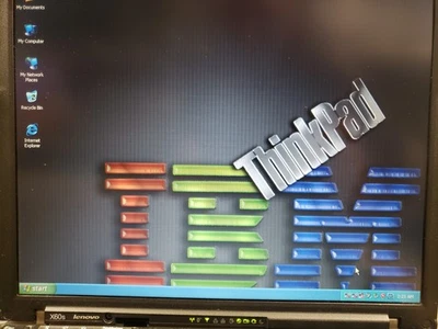 IBM Thinkpad X60s Laptop Core2 Duo 1.66GHz 1GB 500GB WinXP-Pro 12" 1702-68U - Image 1 of 4