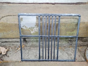 Old Antique piece of leaded glass 38 1/2cms x 33cms - Picture 1 of 15