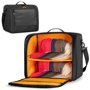 Large Hat Bag for Baseball Caps, Cap Organizer carrier for 20-24 Caps, Portab... - Picture 1 of 7