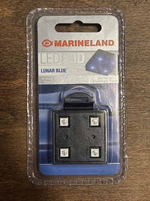 Marineland LED POD AQ-78117 for Live Track Light - Lunar Blue - SEALED PACKAGE - Image 1 of 2