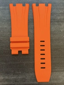 AUDEMARS PIGUET DIVER ORANGE RUBBER STRAP 30x24MM (For 44MM AP Offshore) - Picture 1 of 3