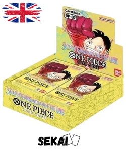 ONE PIECE OP07 500 YEARS INTO THE FUTURE BOOSTER BOX ENG SEALED - OP-07 OP7 - Imagen 1 de 1
