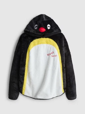 Primark Pingu 3D Face Sudadera con Capucha Noot Blanco Suave Invierno Cálido Mujeres Nuevo con etiqueta XS-M Foto 1 de 4