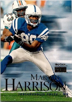 1999 SkyBox Premium #51 Marvin Harrison football card 10Q - Image 1 of 2