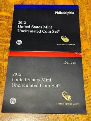 2012 United States  Mint Uncirculated Coins Denver And Philadelphia - Image 1 of 4