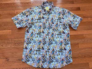 Camisa RSVLTS Its Always Sunny In Philadelphia para hombre talla XL Who Is Pepe Silvia - Imagen 1 de 4