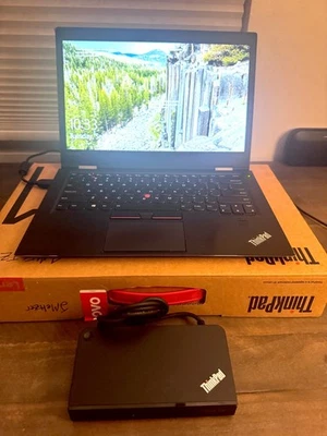 Lenovo ThinkPad X1 Carbon 4th,  i7-6600U@2.60GHz,8GB RAM,256GBSSD WebCam,DOCKING - Image 1 of 4