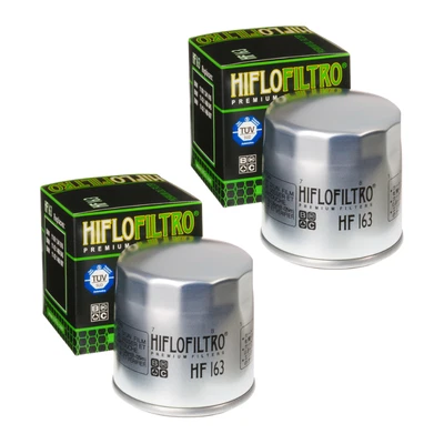 FILTRO DE ACEITE HIFLO PREMIUM HF163 X2 SE ADAPTA A BMW R850 R Classic 2002 2003 2004 Foto 1 de 2