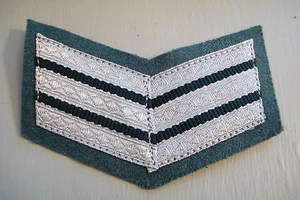 East German Germany Patch 15 Year Service Stripe Shoulder 3 VoPo Volkspolizei - Picture 1 of 1