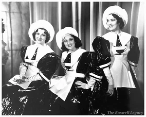 The Boswell Sisters 1934 "Moulin Rouge" Film Still 5x7 B&W Print - Picture 1 of 1