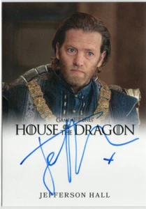 Juego de Tronos Casa del Dragón Temporada Uno Auto Jefferson Hall como Lord Jason - Imagen 1 de 2