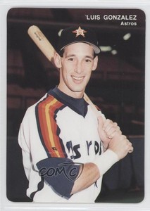 1993 Mother's Cookies Houston Astros Stadium Giveaway Luis Gonzalez #15