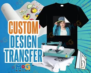 Camiseta Hojas de transferencia de calor personalizadas listas para presionar al por mayor DTF - Imagen 1 de 12