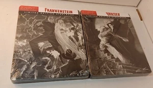 Dracula / Frankenstein STEELBOOKS (4K+Blu-ray) NEW-Box Shipping with Tracking - Picture 1 of 6