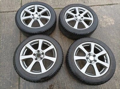 Audi VW Skoda Winterräder Continental TS870 225/50R17 98V DOT22 7-8mm 5x112 ET46 - Bild 1 von 4