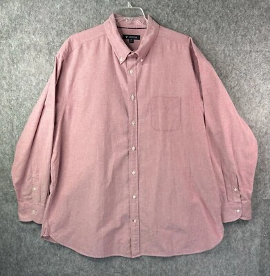 Daniel Cremieux Men's 2XB Red Shirt- Long Sleeve Button Up - Image 1 of 4