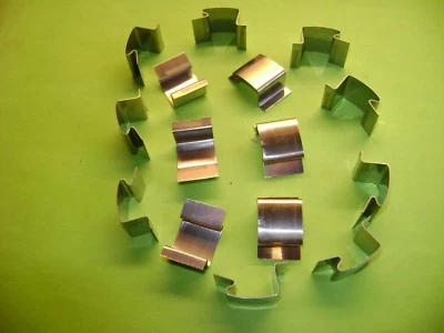 BEECHTREE 50 GREENHOUSE G GLASS GLAZING CLIPS USED IN SIMPLICITY + ELITE GREENHOUSES,