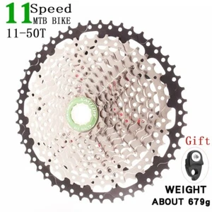 11Speed Mountain Bike Cassette 11-50T Freewheel MTB Bicycle Wide Ratio Flywheel - Picture 1 of 18