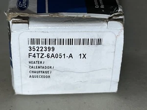 1994-96 Ford Superduty Diesel Block Heater OEM No Cord f4tz-6a051-a - Picture 1 of 4
