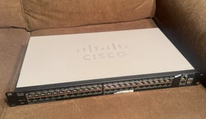 Cisco SG200-50 50-Port Gigabit Ethernet Smart Switch SLM2048T - Picture 1 of 2
