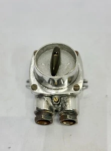 Old Maritime Ship Aluminum Wall Retro Vintage Switch And Socket - One Piece - Bild 1 von 9