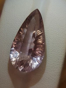 High quality ametrine gemstone - faceted natural Trystine quartz 20.65 CTS - Picture 1 of 13