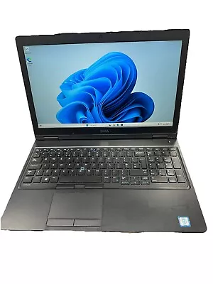 Dell Laptop Latitude 5580 FHD 15.6" i5-6300U 8GB RAM 256GB SSD Win 11 NO BATTERY - Image 1 of 4
