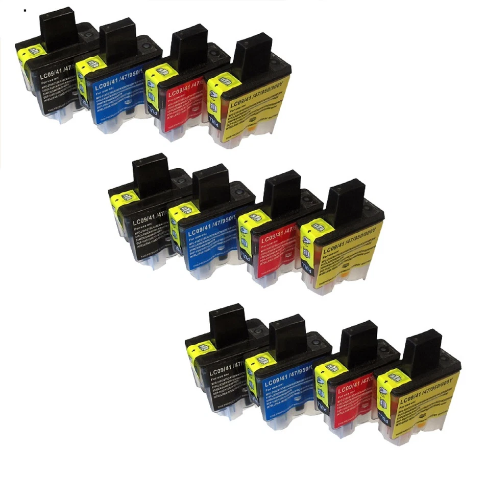 12Druckerpatronen kompatibel mit Brother DCP110 DCP115C MFC210C MFC215C MFC5440C - Bild 1 von 1