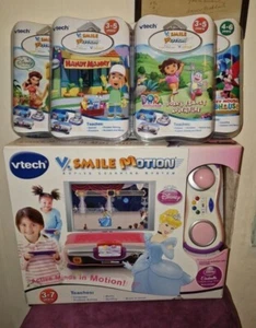 Vtech V-Smile Motion Aktives Lernsystem Alter 3-7 NEU + 5 neue Spiele - Bild 1 von 8