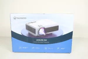 VANKYO LEISURE 3W Projector 5500 Lumens 1080P LED Mini WiFi Home Theater Cinema - Picture 1 of 6