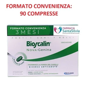 BIOSCALIN NOVA GENINA 90 COMPRESSE - ANTICADUTA CAPELLI UOMO DONNA - GIULIANI - Foto 1 di 1