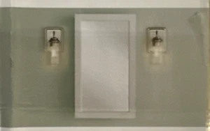 Glacier Bay 15 in. x 26 in. Medicine Cabinet Recessed or Surface Mount, White - Picture 1 of 5