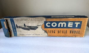 Rare 1945 Comet "Lockheed Lightning P-38" Flying Scale Model Plane Kit P5 34"WS - Picture 1 of 5