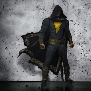 1/10 Custom DC Multiverse Black Adam Wired Cape Soft Goods - Picture 1 of 1