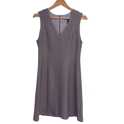 NWT Kenneth Cole New York Women's M V-Neck Raffia Dress A-Line Skater KC7895 - Image 1 of 4