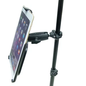 Supporto Esteso Semipermanente Musica/Microfono/Supporto per Apple iPad Air 2a Generazione - Foto 1 di 4