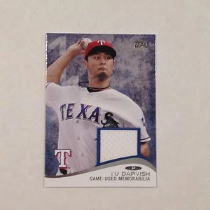 YU DARVISH #MR-YD Rangers Game used memorabilia Jersey 2014 Topps Mini - Picture 1 of 1