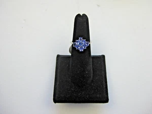 Sterling Silver Tanzanite Ring Size 5 3/4 (#22) - Picture 1 of 2