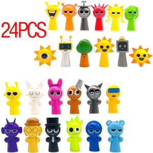 12Pcs Sprunki Figurine Model Sprunky Figuras PVC Sprunki Game Action & Toy - Picture 1 of 16
