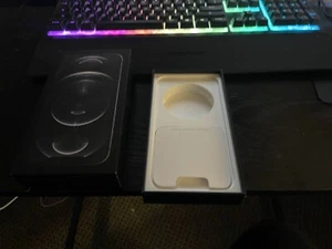 iPhone 12 Pro Max PUDEŁKO TYLKO czarny - Zdjęcie 1 z 1