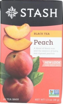 Stash Peach Black Tea - 20 bolsitas de té Foto 1 de 4