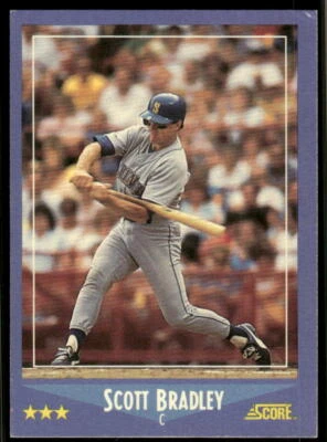 1988 Score #151 Scott Bradley - Image 1 of 2