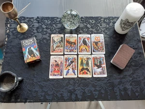 THE CROW - KRÄHEN TAROT 78 Karten NEU rar + Beigaben, Rituale und Überraschungen - Bild 1 von 7