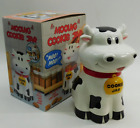Vintage 1992 Fun-Damental Too Cow Shaped Mooing Cookie Jar & Original Box