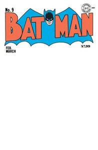 Batman #9 Facsimile Edition Cover C Blank Card Stock Variant - Bild 1 von 1